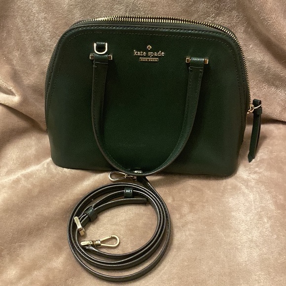❤️ Dark green Kate Spade dome Satchel - Picture 3 of 5